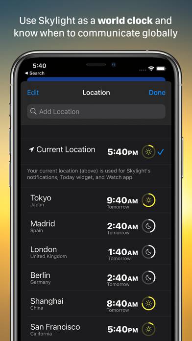 Skylight Captura de pantalla de la aplicación #5
