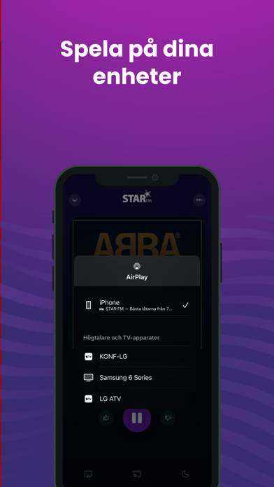 STAR FM (Sweden) App skärmdump #4