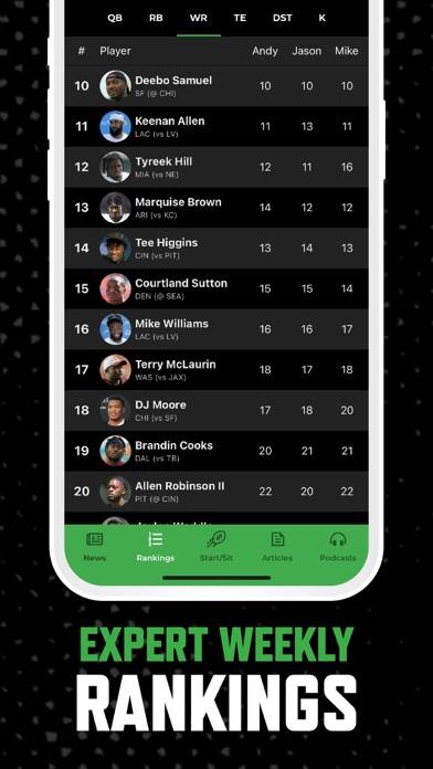 The Fantasy Footballers App screenshot #2