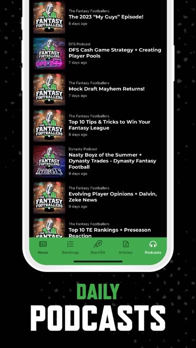 The Fantasy Footballers App screenshot #6