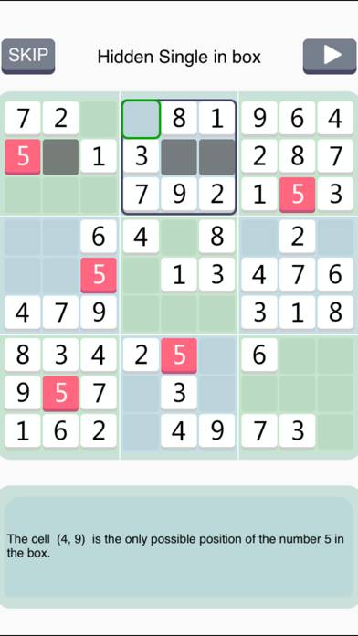 Sudoku Institute captura de pantalla