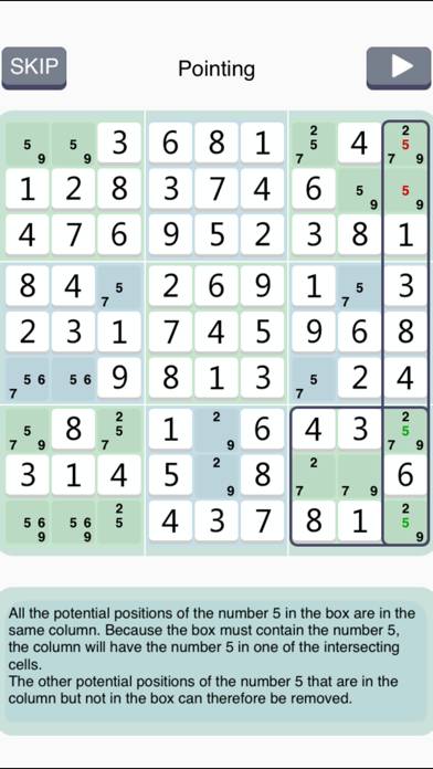 Sudoku Institute Uygulama ekran görüntüsü #2