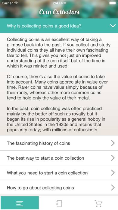 Coins App screenshot #1