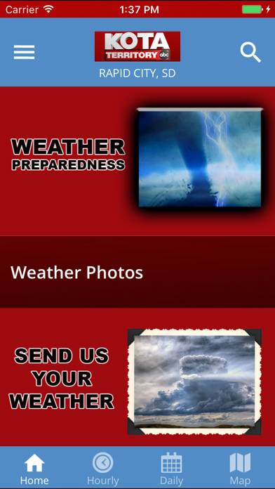 KOTA Mobile Weather App screenshot #2