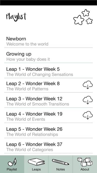 The Wonder Weeks Captura de pantalla de la aplicación #2