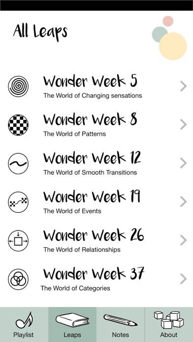 The Wonder Weeks Captura de pantalla de la aplicación #4