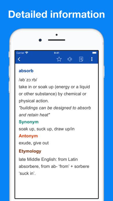 English Common Verbs Captura de pantalla de la aplicación #5