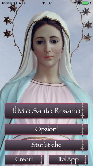 My Holy Rosary (with voice) Schermata dell'app #1
