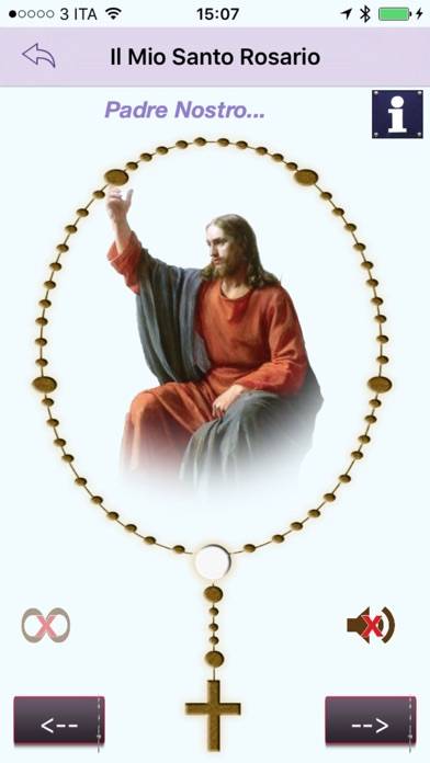 My Holy Rosary (with voice) Schermata dell'app #2