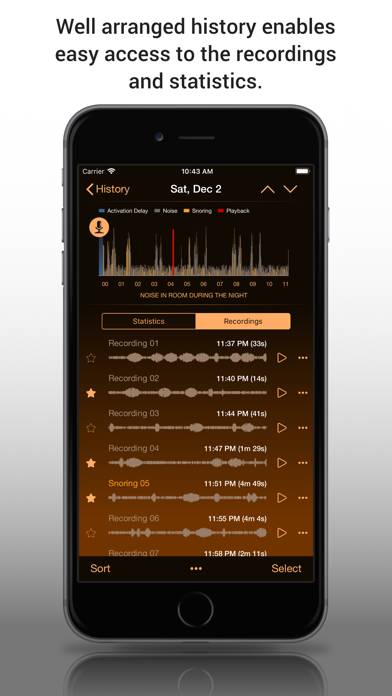 Snore Control Pro App-Screenshot #2