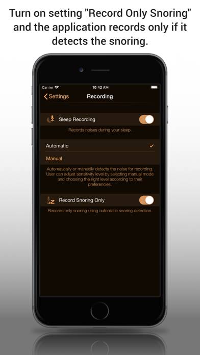 Snore Control Pro App skärmdump #4