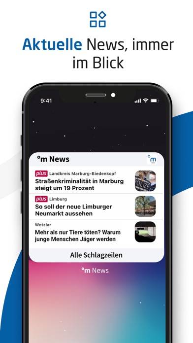 °m News App-Screenshot