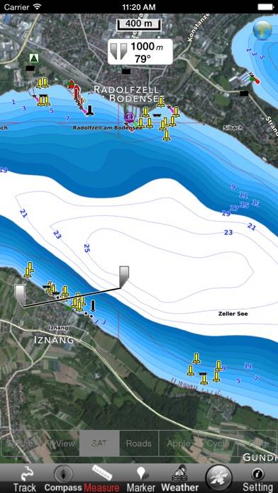 Lake : Constance GPS Map Navigator App preview #1