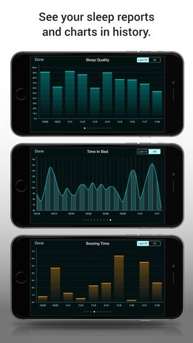 Sleep Recorder Plus App skärmdump