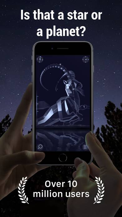 Star Walk 2 Ads plus：Night Sky Map Schermata dell'app #1