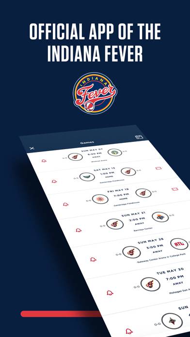Indiana Fever App screenshot #1