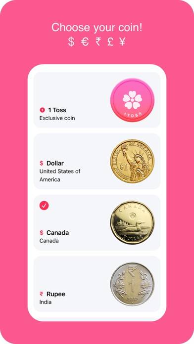 1 Toss capture d'écran du jeu