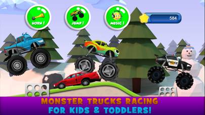Monster Trucks Kids Racing Game