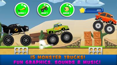 Monster Trucks Game for Kids 2 Скриншот приложения #2