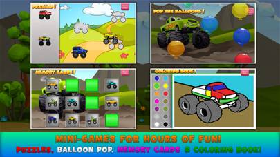 Monster Trucks Game for Kids 2 App screenshot #3