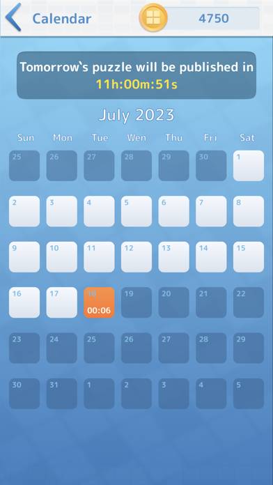 Crossword Champ game screenshot