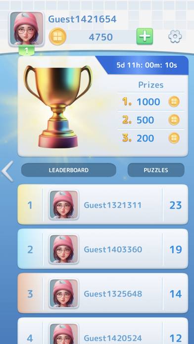 Crossword Champ game screenshot