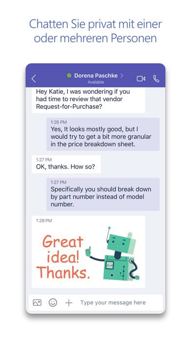 Microsoft Teams App-Screenshot #3