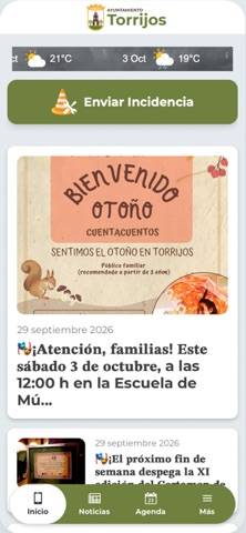 Torrijos captura de pantalla