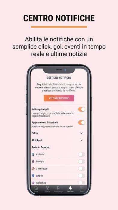 La Gazzetta dello Sport Schermata dell'app #4