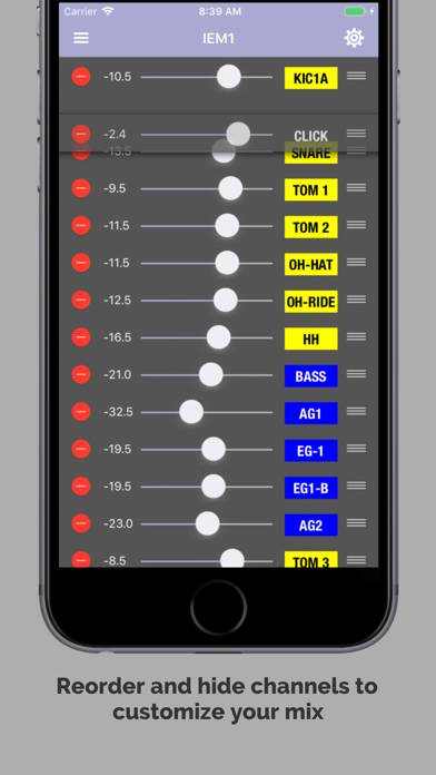 GldMix: Personal Monitor Mixer App screenshot #2