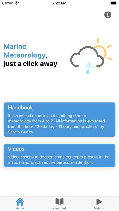 Marine meteorology Captura de pantalla de la aplicación #2