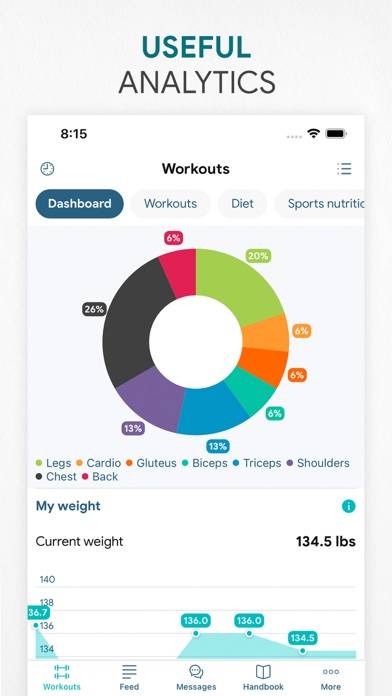Workout app Fitness Online Schermata dell'app #4