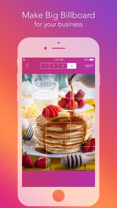 Griddy Pro: Split Pic in Grids Schermata dell'app #2