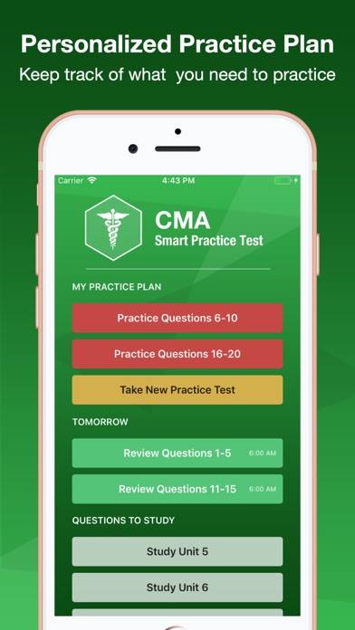 CMA Smart Exam Prep plus Captura de pantalla de la aplicación #4