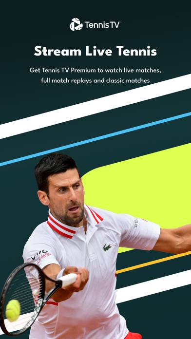 Tennis TV App skärmdump #1