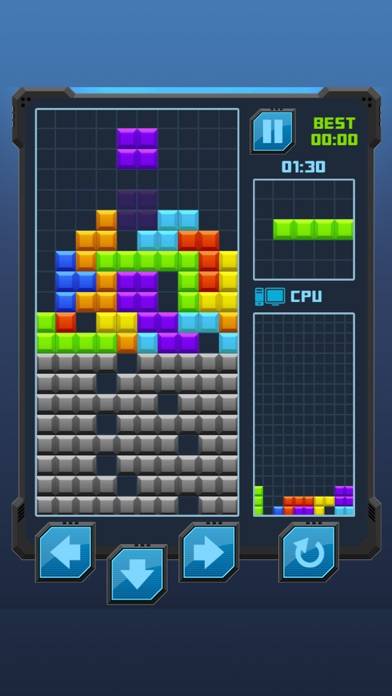 Ladrillo [Tetris] captura de pantalla del juego