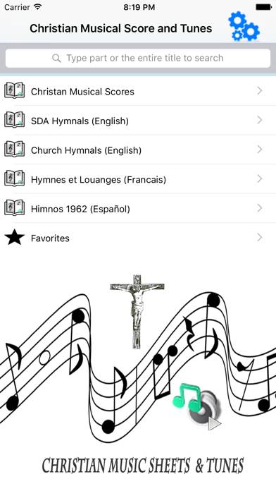 Christian music Score Premium