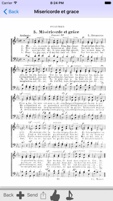 Christian music Score Premium Capture d'écran de l'application