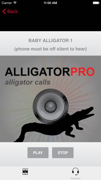 REAL Alligator Calls -Alligator Sounds for Hunting App screenshot