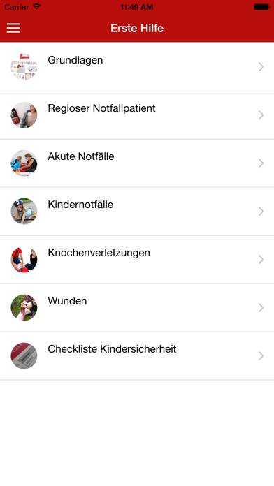 Erste Hilfe App-Screenshot #1