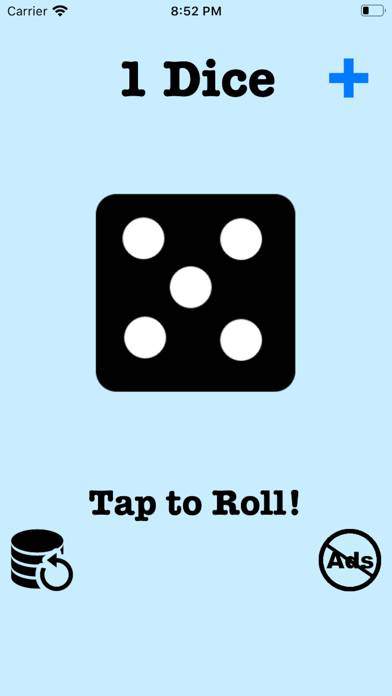 Dice Roll - App Bildschirmfoto