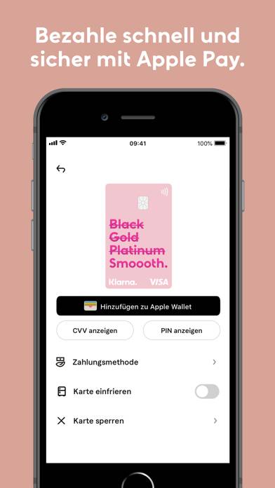 Klarna | Shop now. Pay later. App preview #2