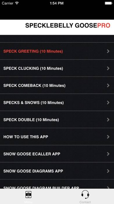 Specklebelly Goose Calls App screenshot #1