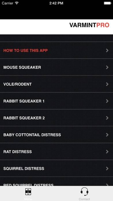 Varmint Calls for Predator Hunting with Bluetooth App screenshot #1