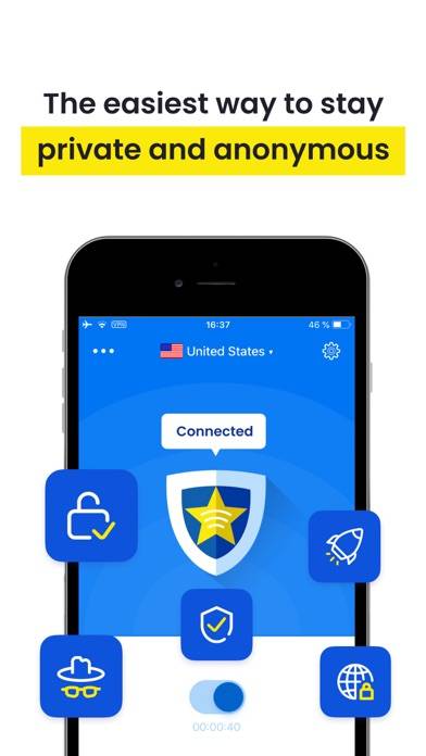 Star VPN: Unlimited WiFi Proxy Скриншот приложения #4
