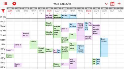 Week Calendar Pro App skärmdump #3
