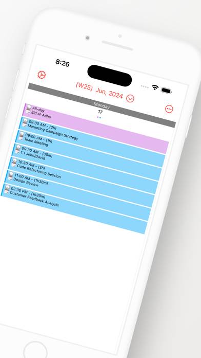 Week Calendar Pro App screenshot #6