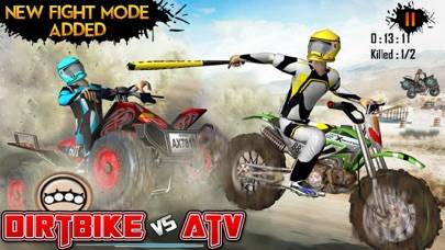 Dirt Bike vs Atv Racing Games screenshot