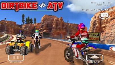 Dirt Bike vs Atv Racing Games game screenshot