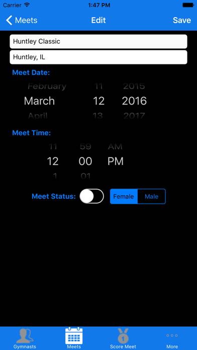 MeetScore App screenshot #3